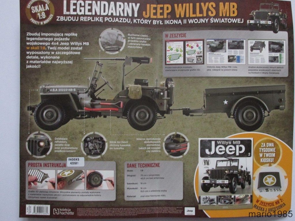 SHIPMAN Zobacz temat [Hachette] Jeep Willys MB